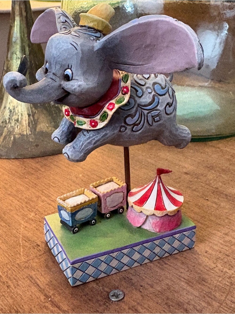 Disney Showcase Faith in Flight Dumbo Jim Shore Figurine NEW Retired